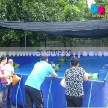 Giant funny Inflatable swimming pool with frame