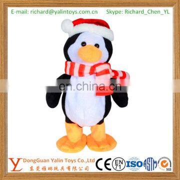 30cm Dancing Penguin Plush Toy With Jingle Bells Music