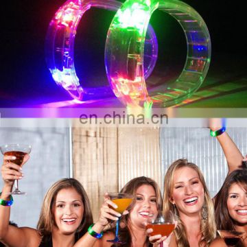 MCH-2338 New funny wholesale bar football club cheering decoration led sparkling bracelet custom acrylic bracelet suppliers