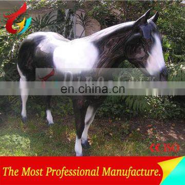 Artificial Outdoor Playground Rides Fiberglass Horse photo-5