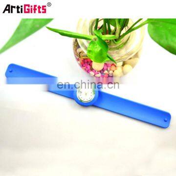 Promotional Waterproof Silicone Slap Band Watch photo-4