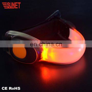 SUNJET 2018 Hot Item Safety Flashing Thick Excercise Led Armband Made in China