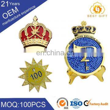 Custom 3d Antique Plating Lapel Pins Medal Badge With a Special Logo photo-4