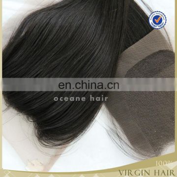 Brazilian virgin hair bundles with lace closure