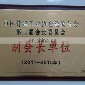 Vice President Unit of the China Knitting Industry