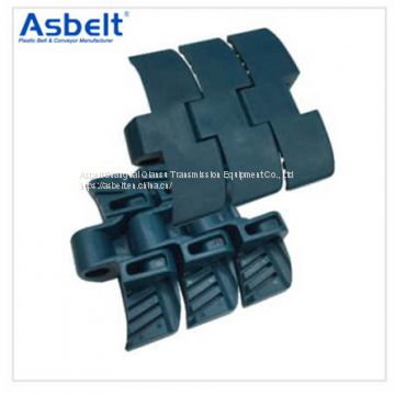 Ast1060 Magnetic Side Flexing,Plastic Flat Top Belt, ,Plastic Flat Top Belt Rubber Top