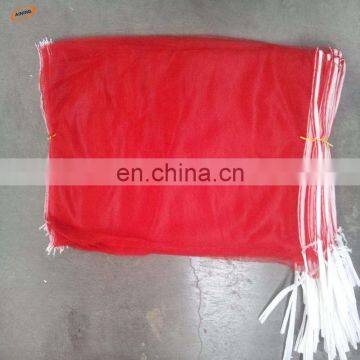 PE/PP hot sale vegetable bag, small plastic potato mesh bag