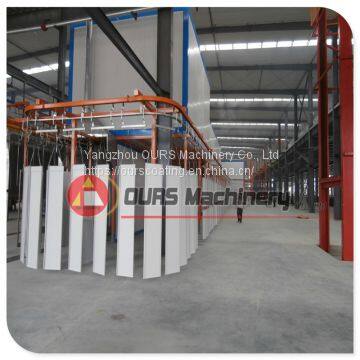 Automatic powde coating line