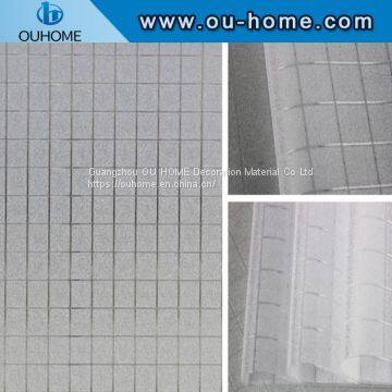 H056 Static Cling Glass Film,opaque Home Decor Window Film photo-3