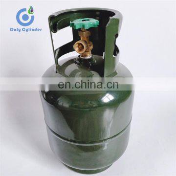 Mexico 10KG Refillable LPG Gas Cylinder Propane Cylinder With DOT Certificate photo-2