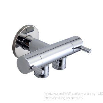 Three way angle valve water separator eight valve washing machine switch triangle valve