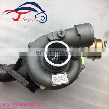 K14 Turbo 53149887018 074145701A Turbocharger For Volkswagen T4 Transporter 2.5L TDI Engine AJT/AYN