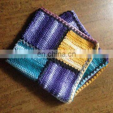 Gradient Color Worsted Weight Acrylic and Nylon Blend Crochet Fancy Yarn photo-6