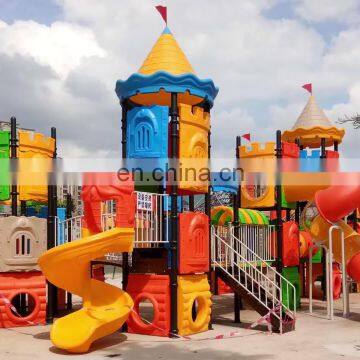 Nature series outdoor kids and indoor plastic slide playground for sale