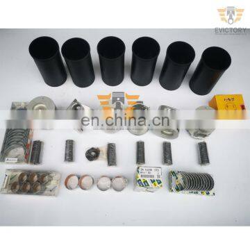 For Mitsubishi 6d16 ENGINE REBUILD KIT 6D16T PISTON RING CYLINDER LINER GASKET BEARING photo-2