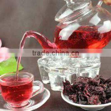 Organic Hibiscus Herbal Tea Loose Leaf Tea Caffeine Free