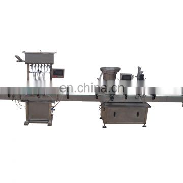 hot sale Auto liquid/paste filling machine capping machine and label machine