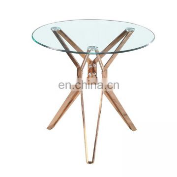 2019 fashionable home decoration rectangle tempered glass dining table tops