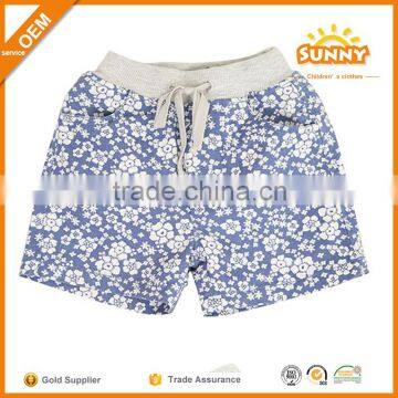 Adorable Cartoon Pattern Baby Shorts Wholesale Baby Ruffle Shorts