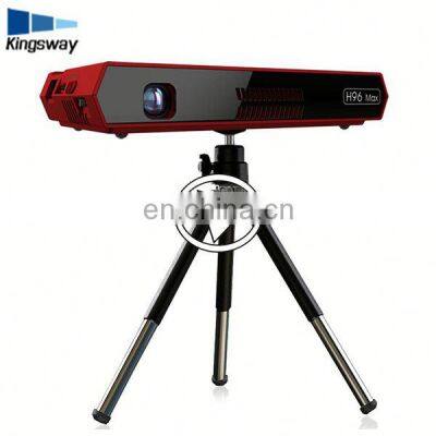 Original Manufacturer H96 Max Mobile Android 2.4G/5G Wifi Dlp 1080P hd Mini Smart Projector From Kingsway Factory photo-5