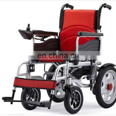 folding electric wheelchair for the elderly people disabled wheelchair