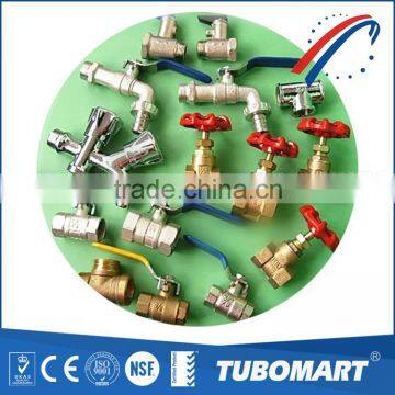 Manufacturer China OEM CW617 Forged Brass Ball Valve Price for 1000 wog butterfly handle                        
                                                Quality Choice