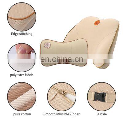 Car Pillows 3D Memory Foam Warm Car Neck Pillow Office Car Seat Cushion Universal Lumbar Back Seat Support Auto Car Accessories photo-3
