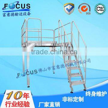 Hot sale and height fixed aluminum working platform