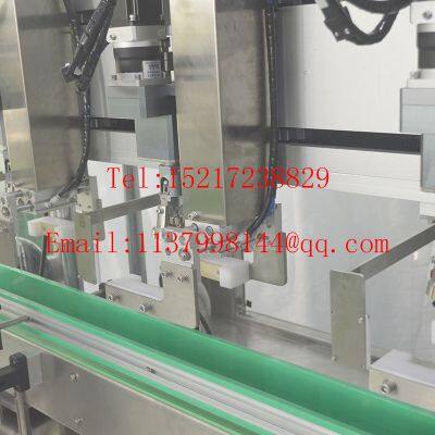 Three Automatic Juice Bottle Edible Oil Spring Cover Machine Tracking Cover Machine photo-4