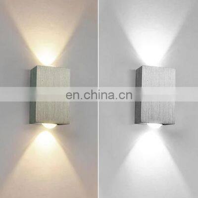 Modern LED Cube Box Wall Lamp Colorful Light LED Wall Lamp