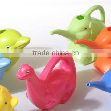 colors kids watering can, cute animal shape watering can