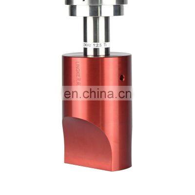 Linggao 20kHz 1500W Ultrasonics Plastics Welding Machine Digital Portable Factory Price photo-5