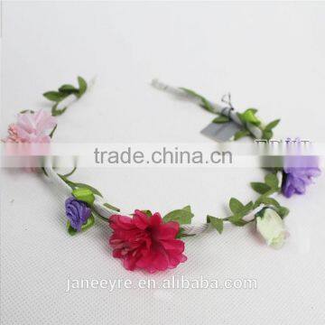 Wholeslae Headband Floral Flower Rose Head Wreath Hair Accessory photo-3