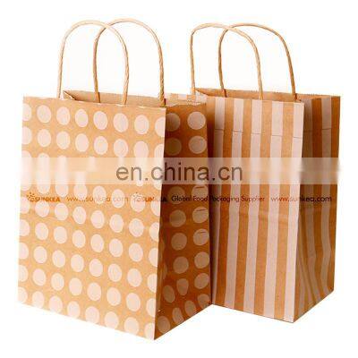 Sunkea promotional food grade fast food paper bag