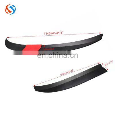 Honghang Factory Manufacture Universal Rear Wing Spoilers, ABS Matt 3-Stages Rear Trunk Wing Spoiler For All Sedans photo-3