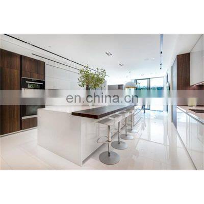 Modern custom make high gloss lacquer kitchen cabinet white 2pac kitchen cabinets