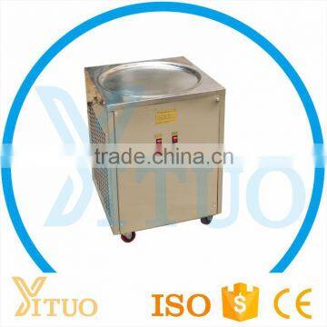 CE Approved Single Flat Pan Thailand Fry Ice Cream Rolled Machine photo-2