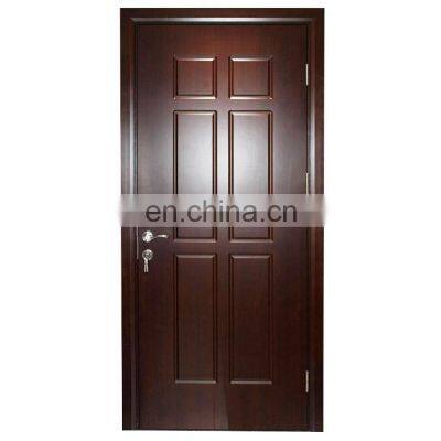 classic single composite wood 6 panel interior room doors design