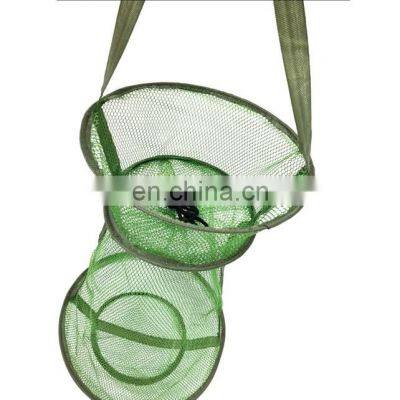 Good Quality Nylon Fishing Net Basket Folding Fishing Cage photo-2