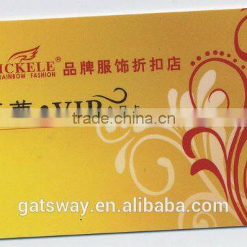 Custom Printing PVC VIP Plastic Membership Card