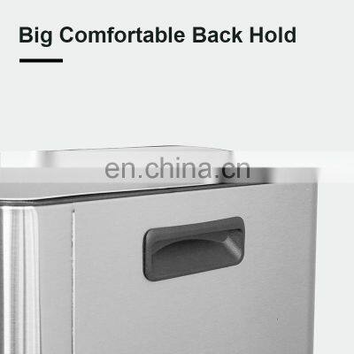 New Household Kitchen 20L 30L Stainless Steel Pedal Trash Can Pedal photo-4