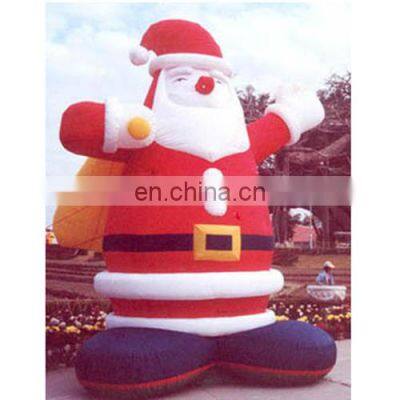 Newest holiday inflatable floating santa claus christmas inflatable life size santa claus