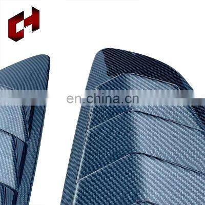 CH Exterior Accessories ABS Material Rear Window Louvers Side Window Cover Vent For Ford Mustang 2015-2017 photo-4