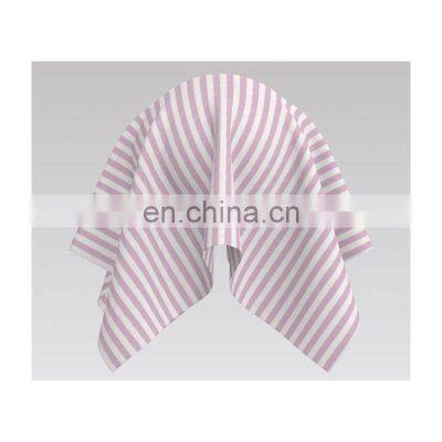 Оптовая продажа. Горячие продажи. Голубо-полосатый пряно-оттенённый хлопково-нялоновый поплин для весны и лета photo-5