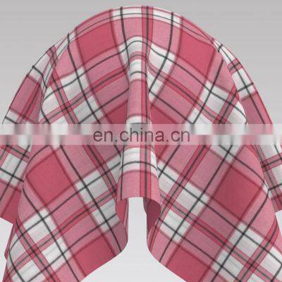 Good Price Polyester Rayon TR Yarn Dyed Plaid for Blouses and Dress