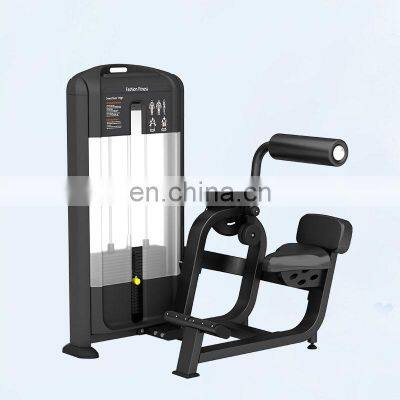 Lower Back Machine Selectorized Dual Combo Multi Functional Commercial Gym Equipment Back Extension Machine