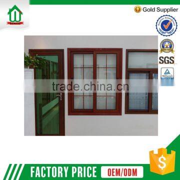 New Fashional Style Aluminum Profile Sliding Window With Grill Inside photo-3