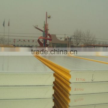 PU coolroom / coldroom sandwich panel for large size coldroom use