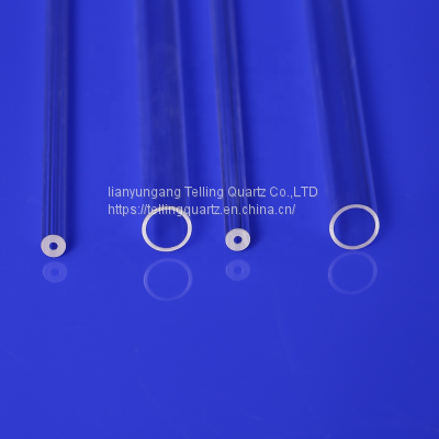 Transparent U Shape Quartz Test Tube Fused Glass Sampling Tube for BET Chemical Analysis photo-2