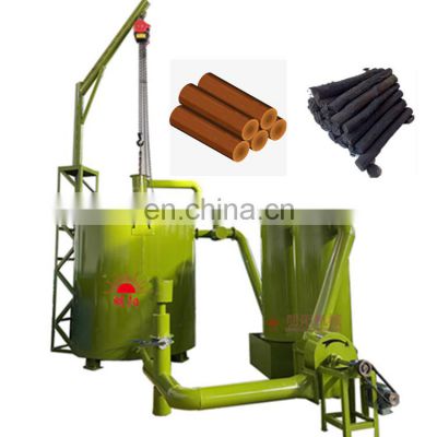 Sawdust Briquette Carbonization Furnace Acacia Tree Wood Charcoal Making  Machine for White Charcoal Production Line